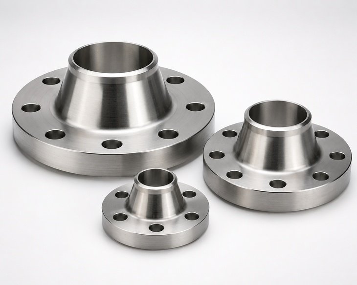 Forged weld neck flange manufacturing photo