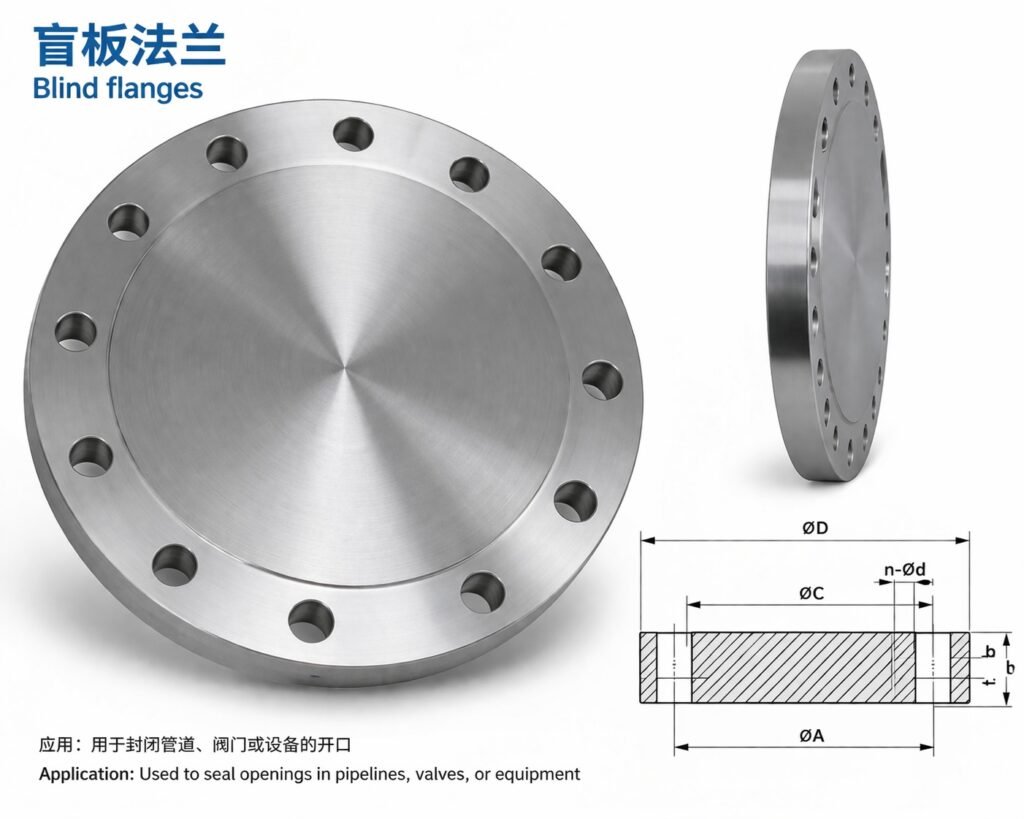 Large-diameter forged flange production photo