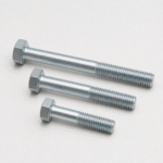 ASTM A307 Grade A zinc plated carbon steel hex bolts