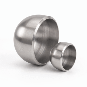 ASTM A403 WP316L butt weld pipe caps with beveled ends