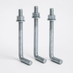 Grado ASTM F1554 55 galvanized L shaped anchor bolts