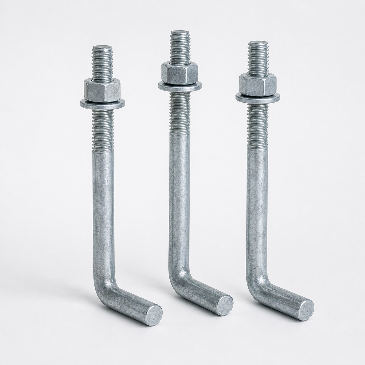 Grado ASTM F1554 55 galvanized L shaped anchor bolts ASTM F1554 Grade 55 galvanized L shaped anchor bolts