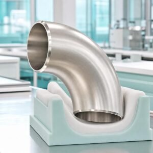 ASTM B366 Incoloy 825 90 Derece Uzun Yarıçaplı Dirsek – parlak cilalı 90 derece 1.5D uzun yarıçaplı dirsek