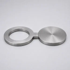 ASTM A182 F53 Super Duplex 2507 Spectacle Blind, industrial product view