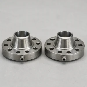 ASTM A182 F55 Super Duplex S32760 Weld Neck Orifice Flange, industrial product view