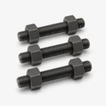 ASTM A193 Grade B5 high temperature alloy steel stud bolts with heavy hex nuts