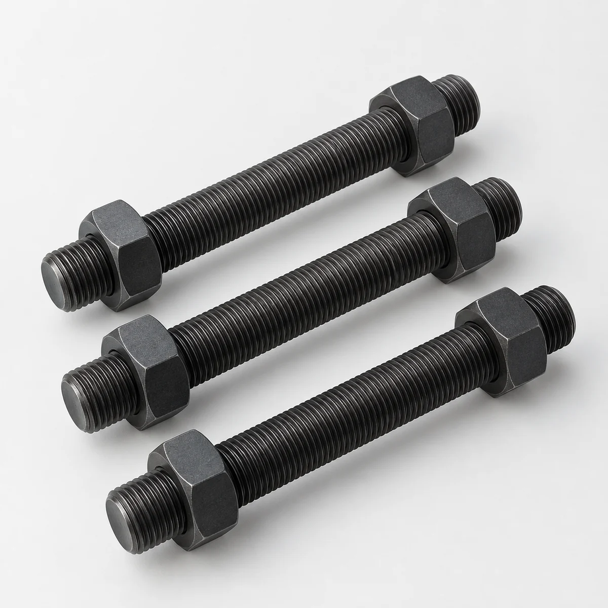 ASTM A320 Grade L43 AISI 4340 low temperature stud bolts ASTM A320 Grade L43 AISI 4340 low temperature stud bolts