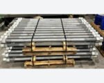 ASTM F1554 anchor bolts on pallets